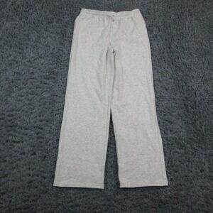 We Wander Pants Womens XL Gray Lounge Sweatpants Wide Leg Waist 28x29* NWT